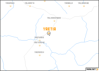 map of Yaetia