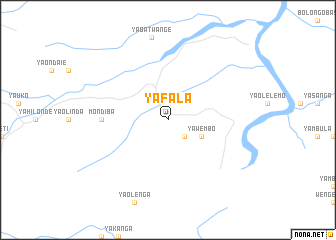 map of Yafala