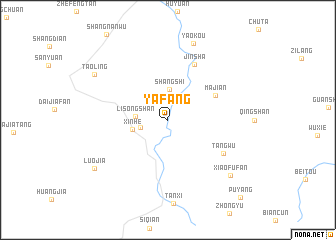 map of Yafang