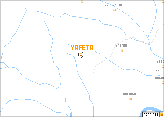 map of Yafeta