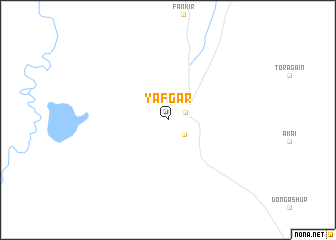 map of Yafgar