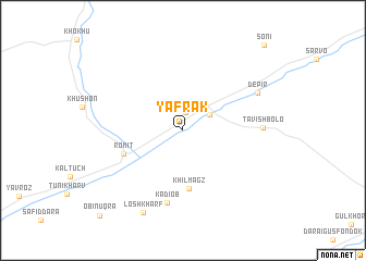 map of Yafrak