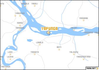 map of Yafunga