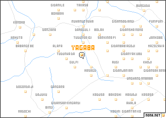 map of Yagaba