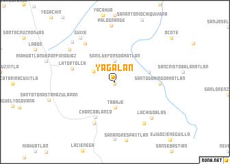 map of Yagalan