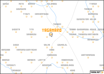 map of Yagamaro