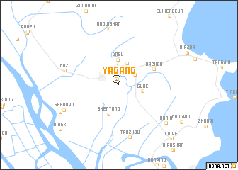 map of Yagang