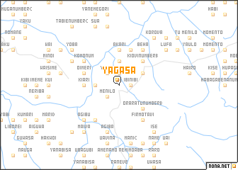 map of Yagasa