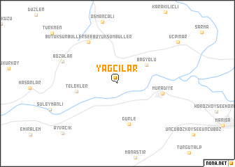 map of Yağcılar