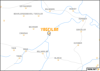 map of Yağcılar