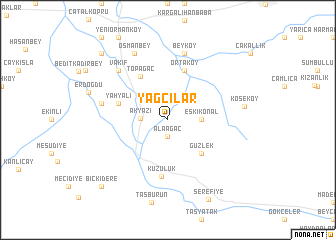 map of Yağcılar