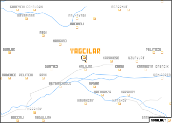 map of Yağcılar