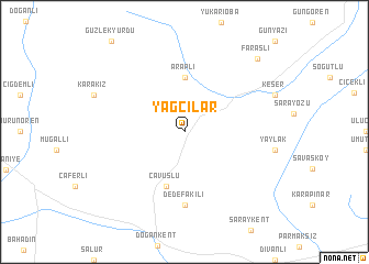 map of Yağcılar