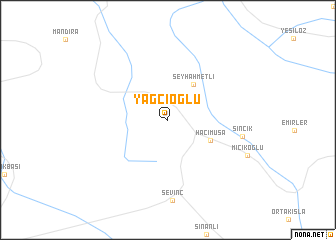 map of Yağcıoğlu