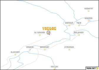 map of Yagdag