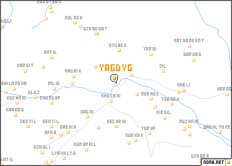 map of Yagdyg