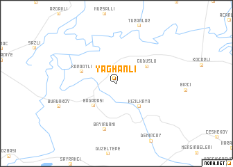 map of Yağhanlı
