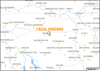 map of Yāghlī Mārāmā