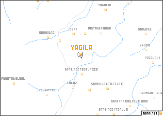 map of Yagila