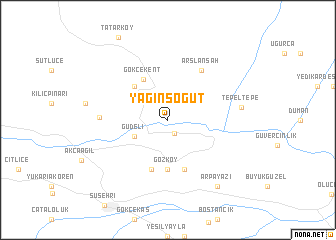 map of Yagınsöğüt