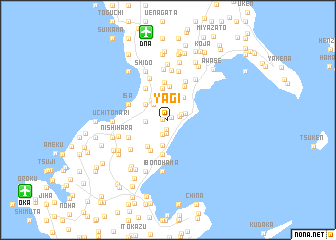 map of Yagi