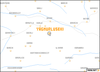 map of Yağmurluseki