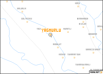 map of Yağmurlu