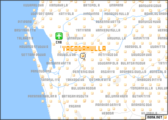 map of Yagodamulla