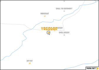 map of Yagodar