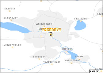 map of (( Yagodnyy ))