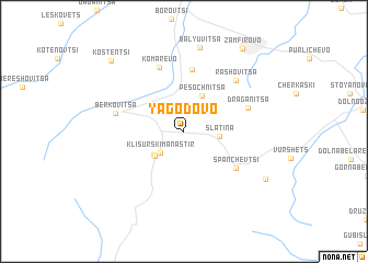 map of Yagodovo
