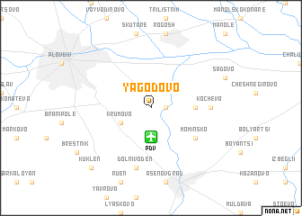 map of Yagodovo