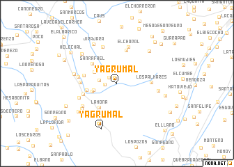 map of Yagrumal