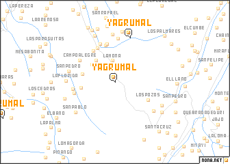 map of Yagrumal