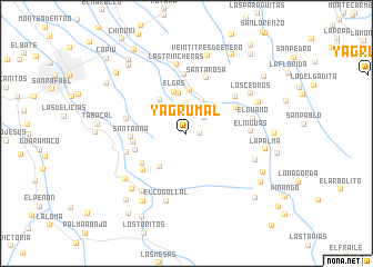 map of Yagrumal