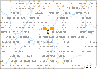 map of Yagshun