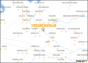 map of Yaguachi Viejo