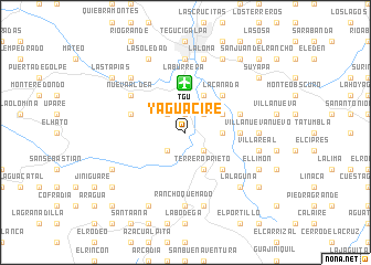 map of Yaguacire