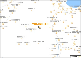 map of Yagualito