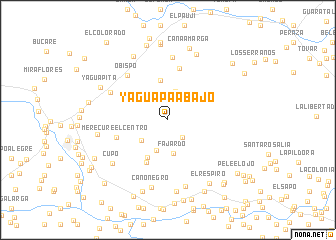 map of Yaguapa Abajo