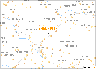 map of Yaguapita