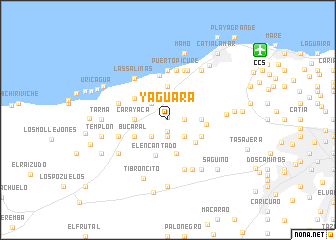 map of Yaguara