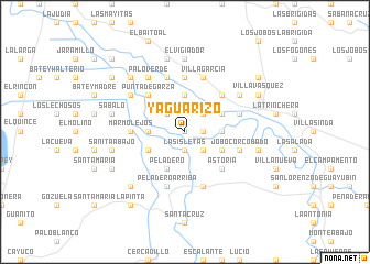 map of Yaguarizo