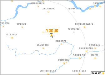 map of Yagua