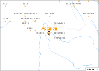 map of Yaguira