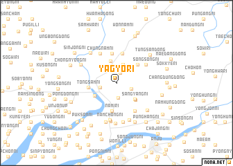 map of Yagyo-ri