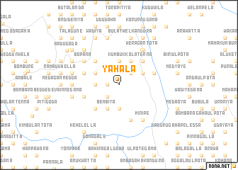 map of Yahala