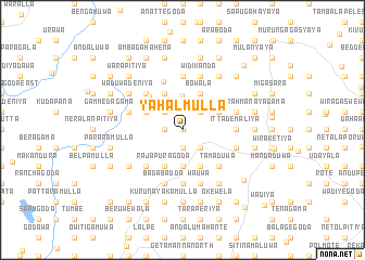 map of Yahalmulla