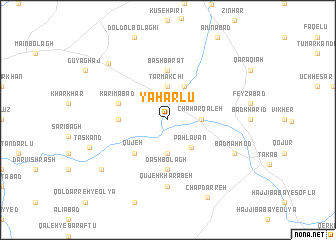 map of Yaharlū