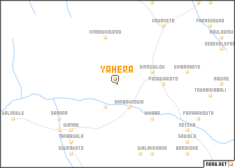 map of Yahéra